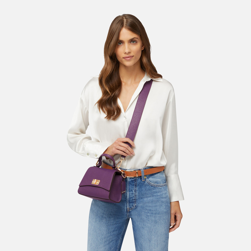 handbag CICLAMINIA WOMAN Purple - image number 6 | GEOX