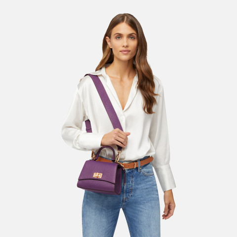 handbag CICLAMINIA WOMAN Purple - image number 7 | GEOX