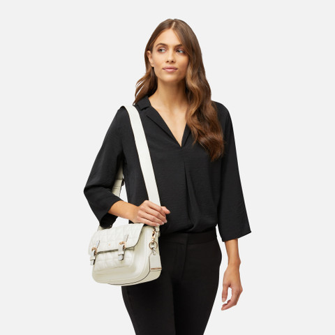 cross-body bag FRAILEA WOMAN White - image number 6 | GEOX