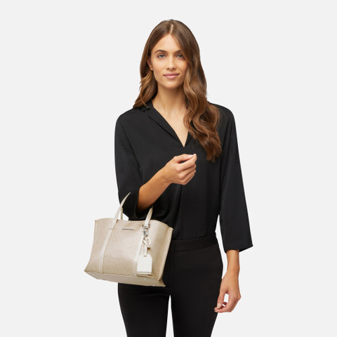 shoulder bag NABONA WOMAN Terracotta/Silver - image number 5 | GEOX