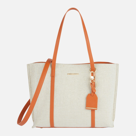 shoulder bag NABONA WOMAN Beige/Orange - image number 0 | GEOX
