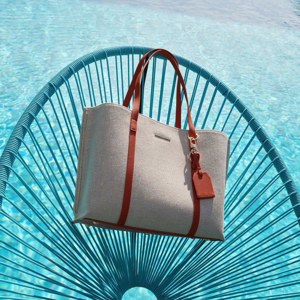 Geox® NABONA: Women's beige Shoulder Bag | Geox® AIDA - LUREX
