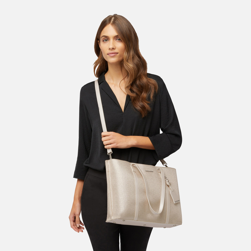 Geox® NABONA: Women's skin Shoulder Bag | Geox® AIDA - LUREX