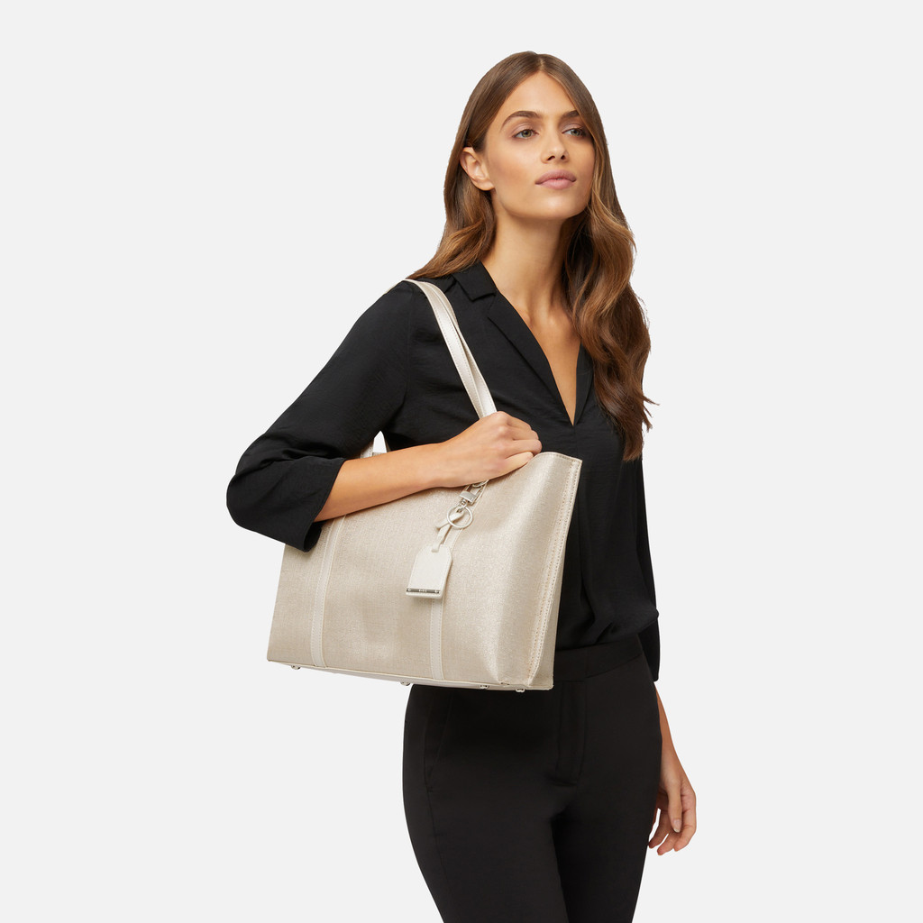 Geox® NABONA: Women's skin Shoulder Bag | Geox® AIDA - LUREX