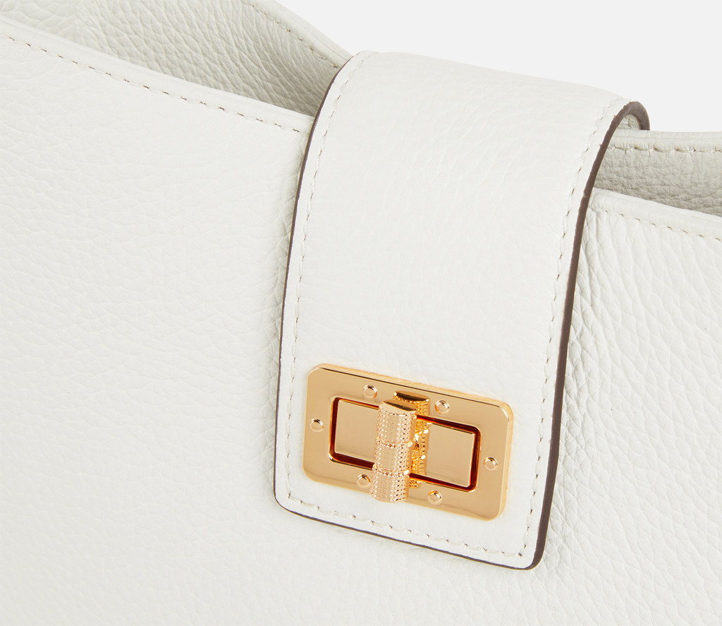 Shoulder bag SOLANGY WOMAN White - image number 6 | GEOX