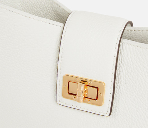 Shoulder bag SOLANGY WOMAN White - image number 6 | GEOX