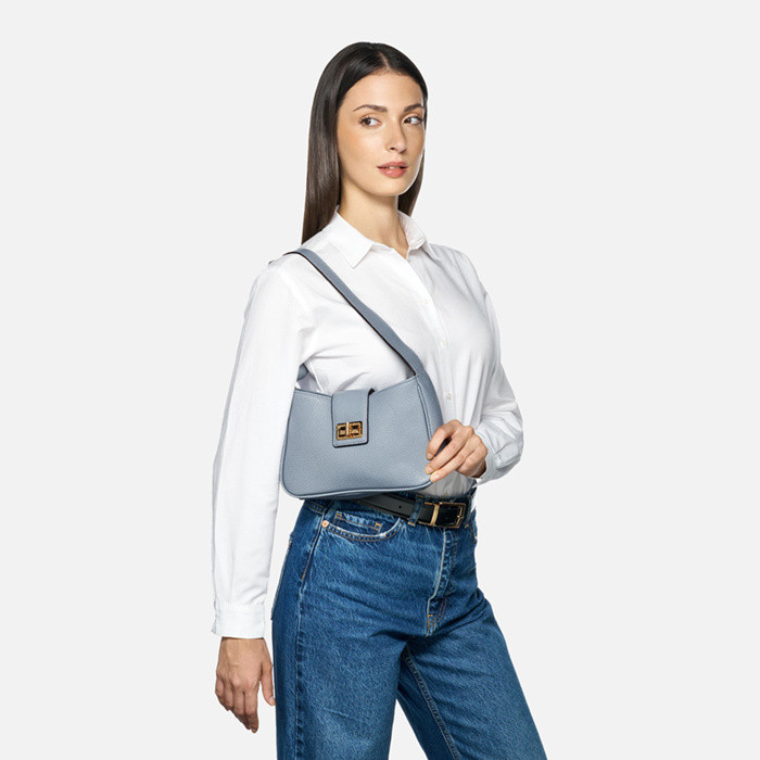 Shoulder bag SOLANGY WOMAN Light Sky | GEOX