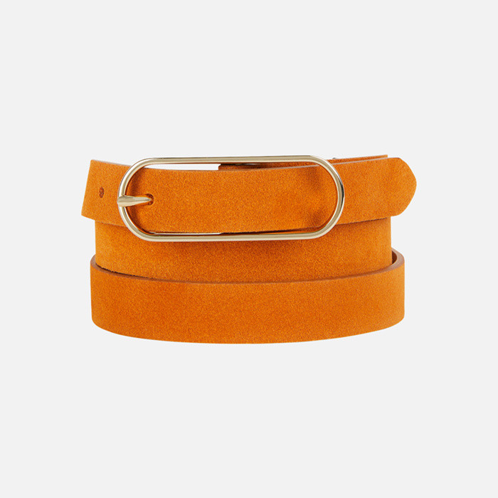 Belts BELT WOMAN Orange | GEOX