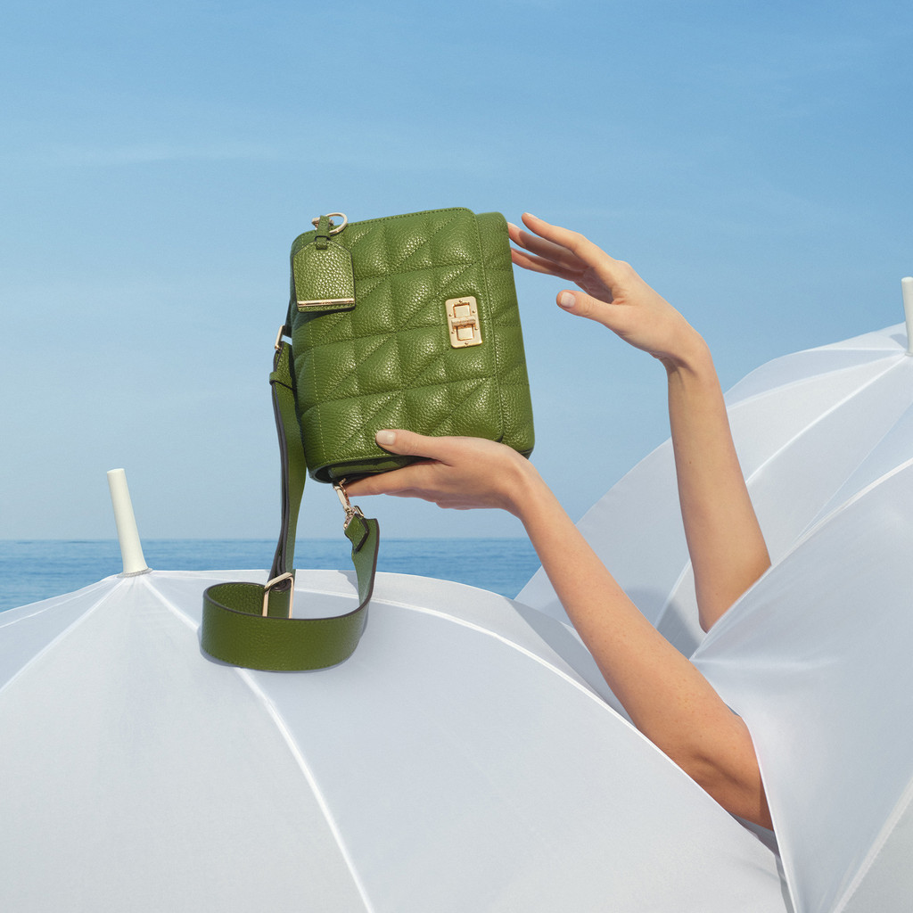 cross-body bag VERIANA WOMAN Green - image number 7 | GEOX