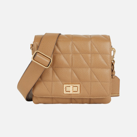 cross-body bag VERIANA WOMAN Tan - image number 0 | GEOX