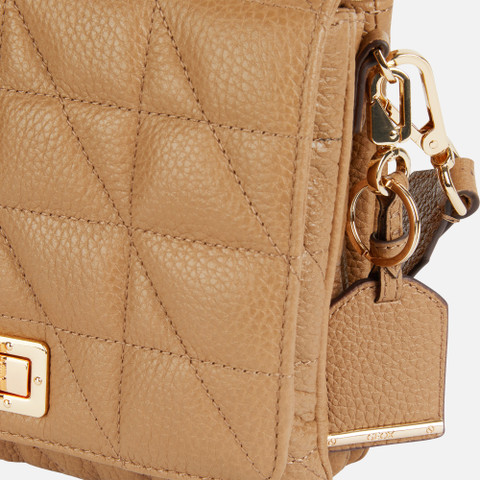 cross-body bag VERIANA WOMAN Tan - image number 4 | GEOX