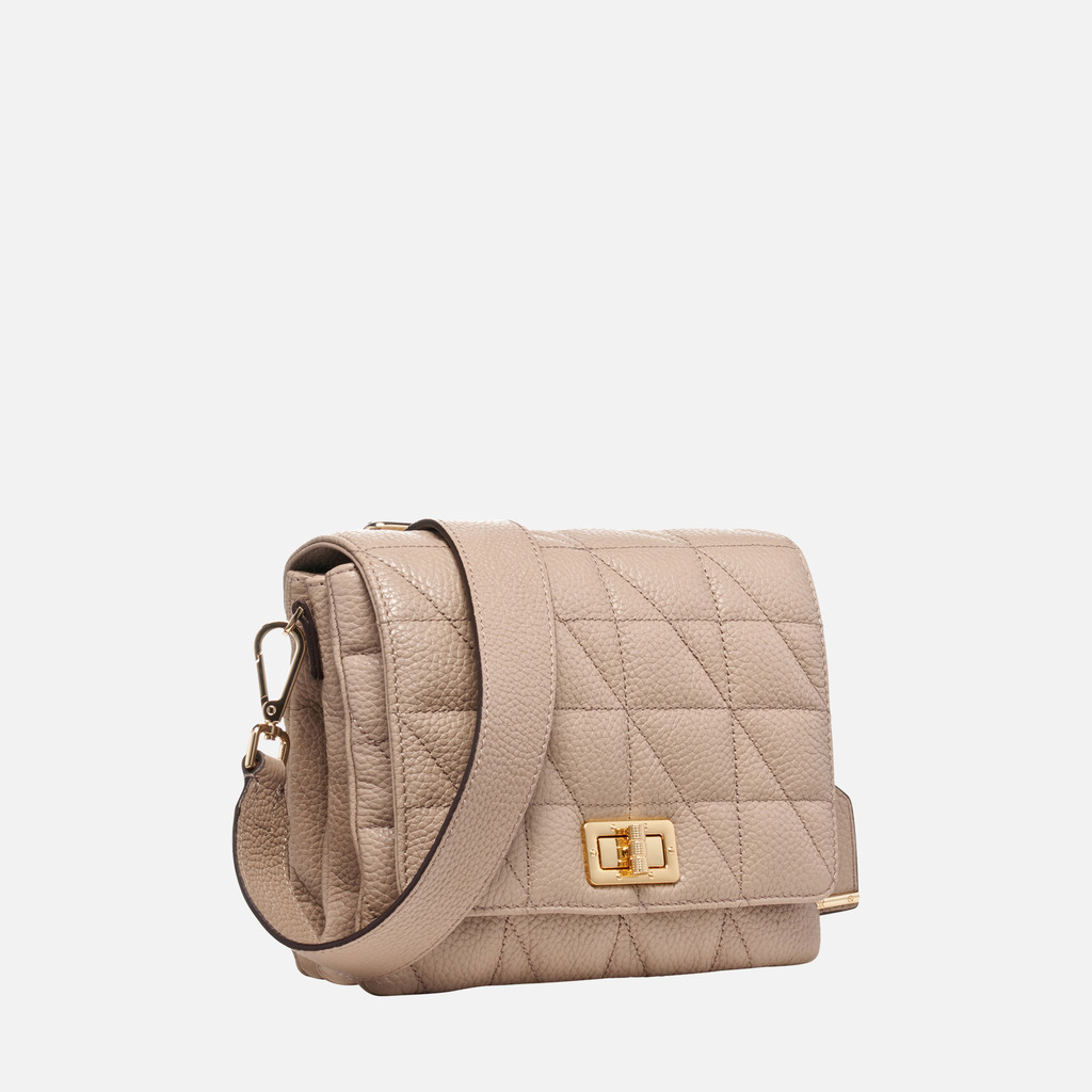 Cross-body bag VERIANA WOMAN Light Taupe - image number 1 | GEOX
