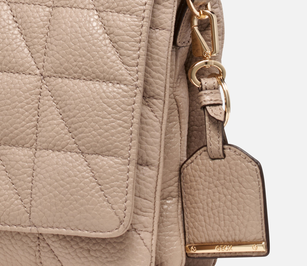 Cross-body bag VERIANA WOMAN Light Taupe - image number 4 | GEOX