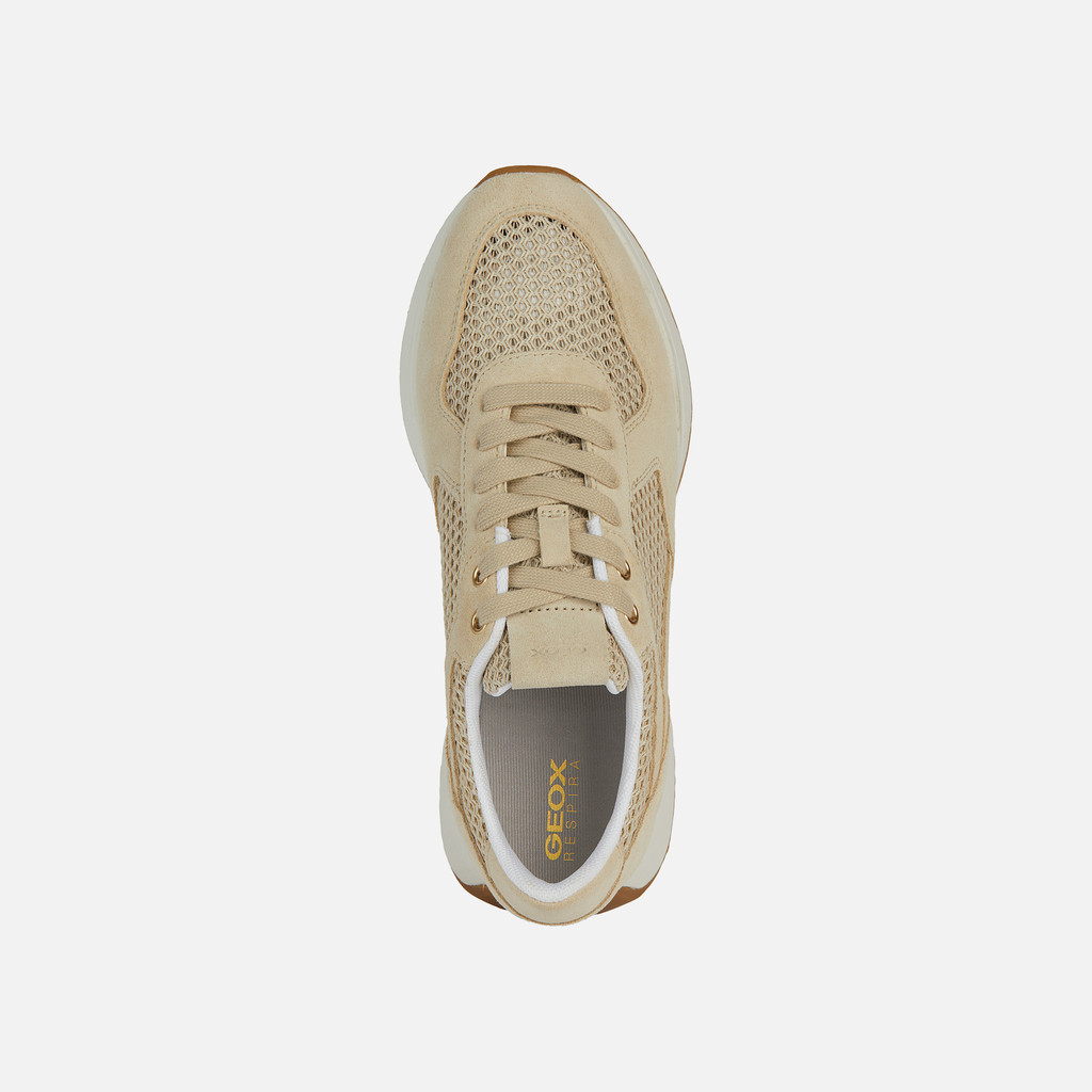 Low Top Sneakers AMABEL WOMAN Sand - image number 5 | GEOX
