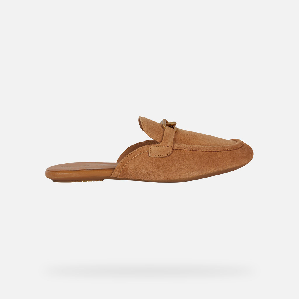 mules PALMARIA WOMAN Cognac - image number 1 | GEOX