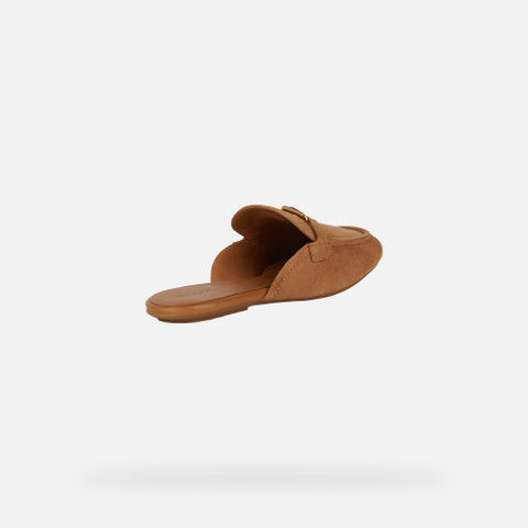 mules PALMARIA WOMAN Cognac - image number 4 | GEOX