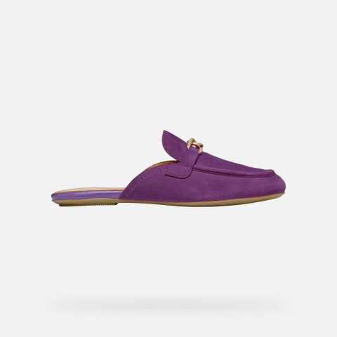 mules PALMARIA WOMAN Purple - image number 1 | GEOX