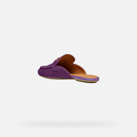 mules PALMARIA WOMAN Purple - image number 3 | GEOX