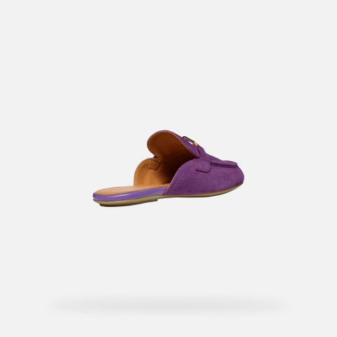 mules PALMARIA WOMAN Purple - image number 4 | GEOX