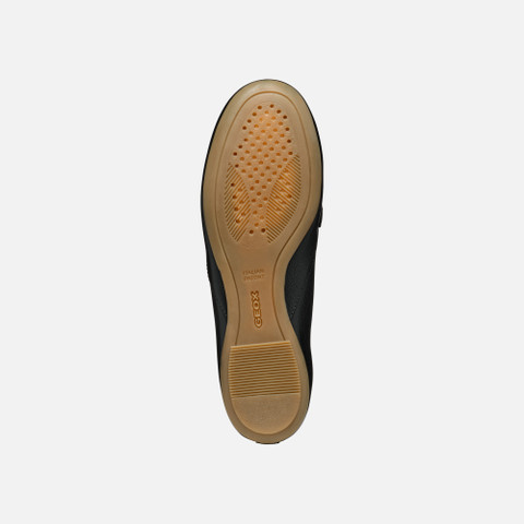 leather loafers PALMARIA WOMAN Black - image number 6 | GEOX