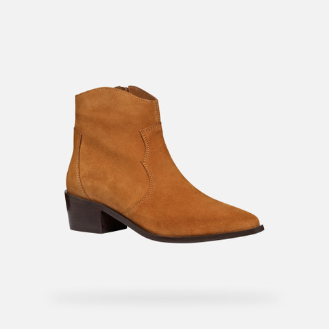 Cowboy boots TEXICA WOMAN Cognac - image number 2 | GEOX