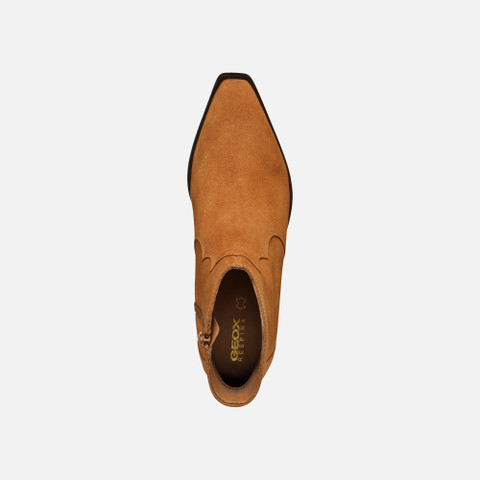 Cowboy boots TEXICA WOMAN Cognac - image number 5 | GEOX