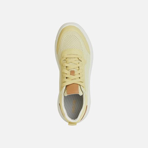 platform trainers NEBULA 2.0 X WOMAN Light Yellow - image number 5 | GEOX