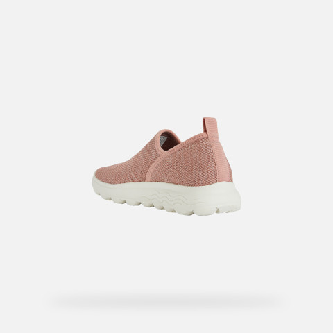 fabric sneakers SPHERICA WOMAN Peach - image number 3 | GEOX