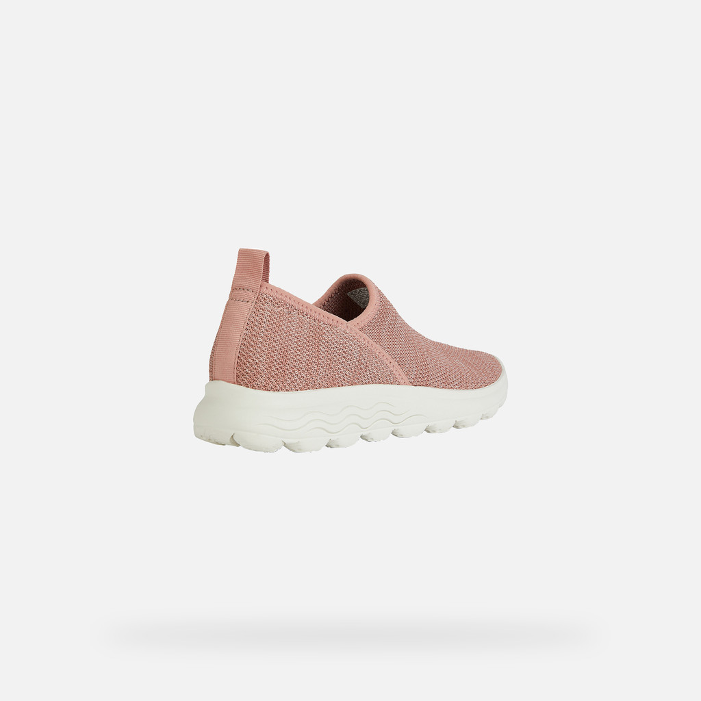 fabric sneakers SPHERICA WOMAN Peach - image number 4 | GEOX