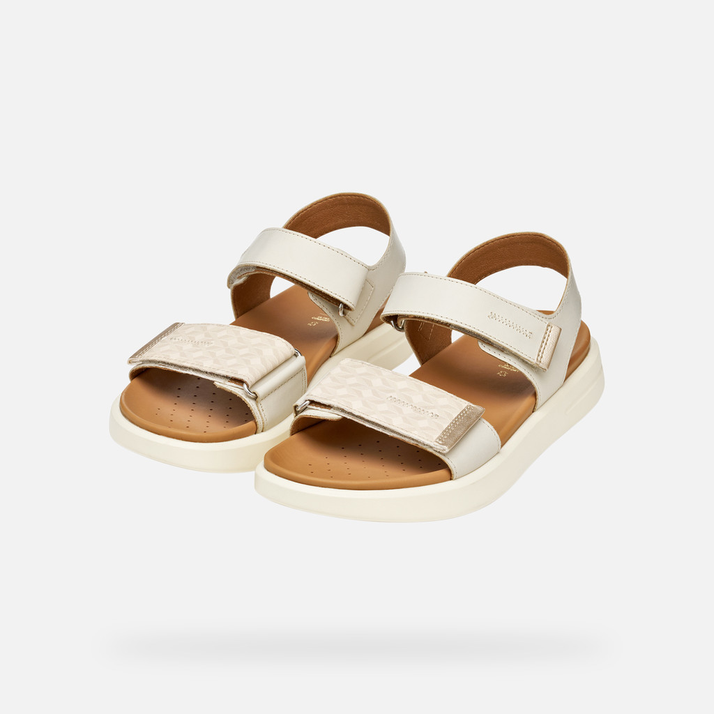 sandals with straps XAND 2S WOMAN Light Sand - image number 8 | GEOX
