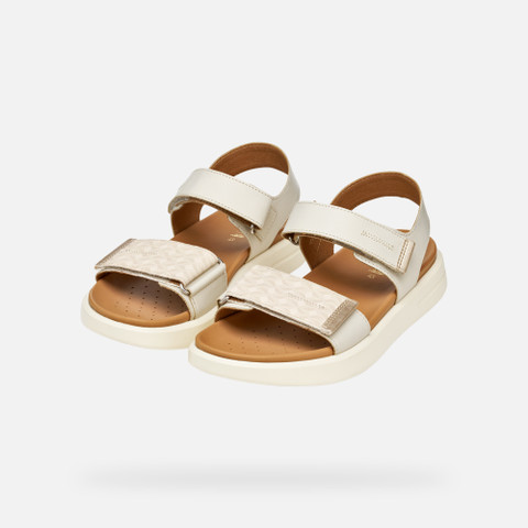 sandals with straps XAND 2S WOMAN Light Sand - image number 8 | GEOX