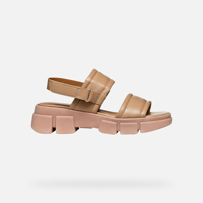 Platform sandals LISBONA WOMAN Dark Skin | GEOX