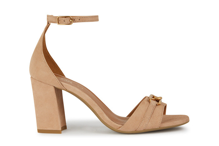 High-heeled sandals NEW ERAKLIA 80 WOMAN Beige | GEOX