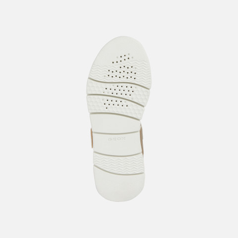 platform sandals DANDRA 40 WOMAN Light Gold - image number 6 | GEOX