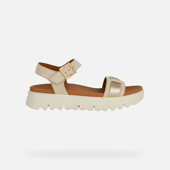 Platform sandals XAND 2.1S WOMAN Sand/Light Gold | GEOX