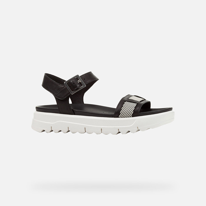 Platform sandals XAND 2.1S WOMAN Black/Off White | GEOX