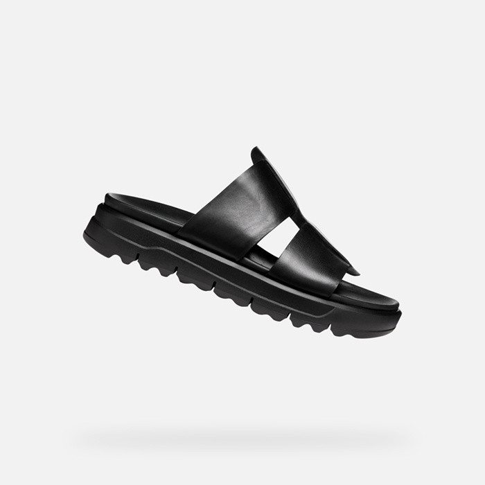 Slides shoes XAND 2.1S WOMAN Black | GEOX