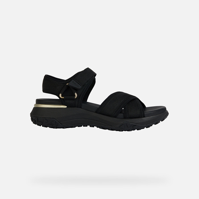 Platform sandals SORAPIS + GRIP WOMAN Black | GEOX