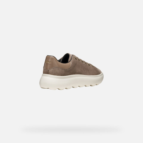Low top sneakers SPHERICA EC4.1 WOMAN Taupe - image number 4 | GEOX