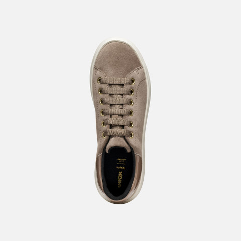 Low top sneakers SPHERICA EC4.1 WOMAN Taupe - image number 5 | GEOX