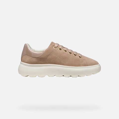 Low top sneakers SPHERICA EC4.1 WOMAN Antique Rose/Taupe - image number 1 | GEOX