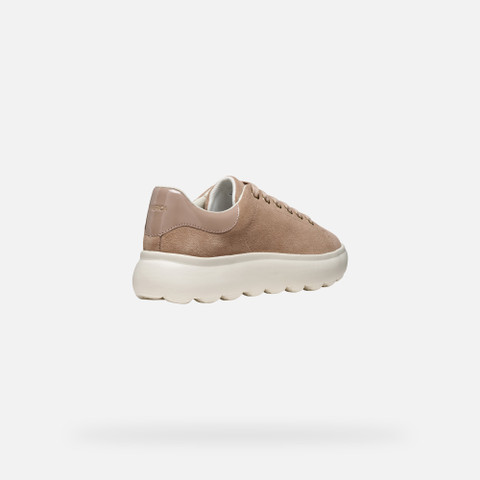 Low top sneakers SPHERICA EC4.1 WOMAN Antique Rose/Taupe - image number 4 | GEOX