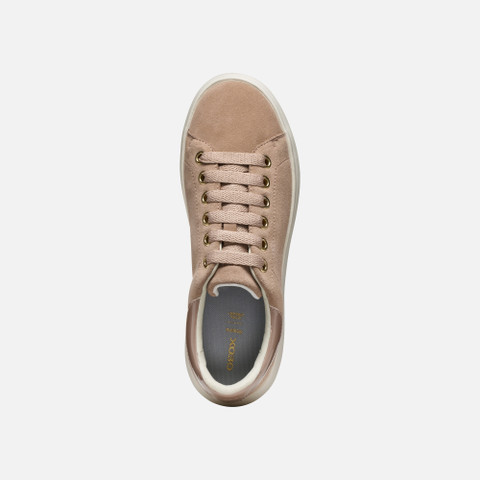 Low top sneakers SPHERICA EC4.1 WOMAN Antique Rose/Taupe - image number 5 | GEOX