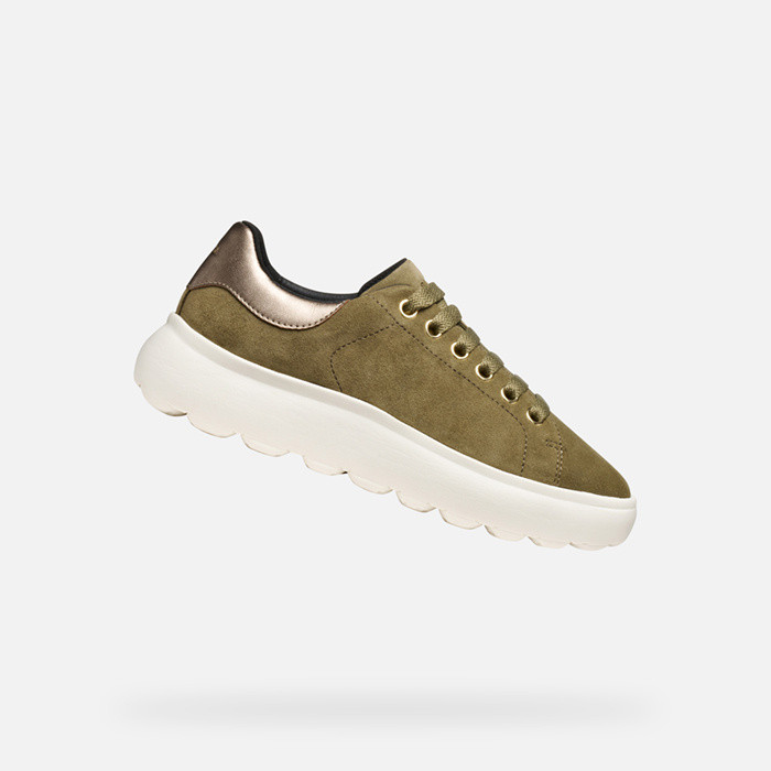 Low top sneakers SPHERICA EC4.1 WOMAN Musk/Sand | GEOX