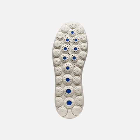 Lightweight cushioned shoes SPHERICA EC4.1 WOMAN White/Brown - image number 6 | GEOX