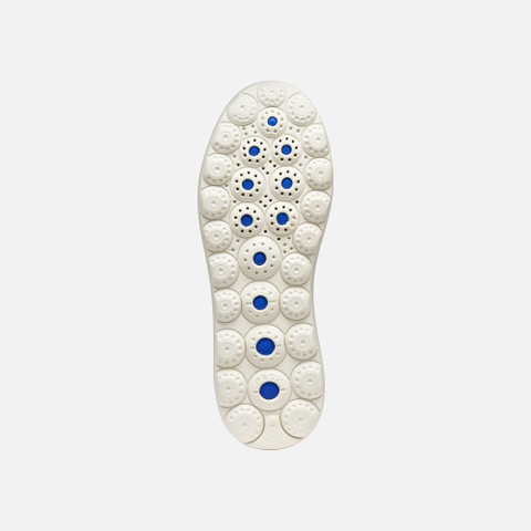 Low top sneakers SPHERICA EC4.1 WOMAN White/Light Gold - image number 6 | GEOX