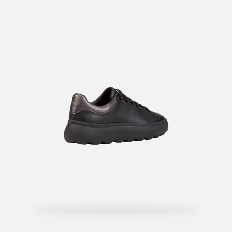 Low top sneakers SPHERICA EC4.1 WOMAN Black/Gun - image number 5 | GEOX