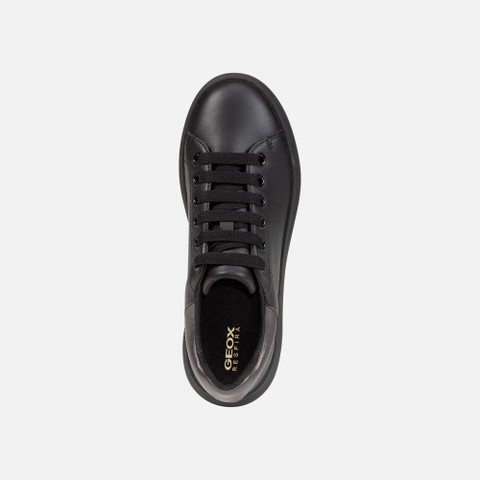 Low top sneakers SPHERICA EC4.1 WOMAN Black/Gun - image number 6 | GEOX