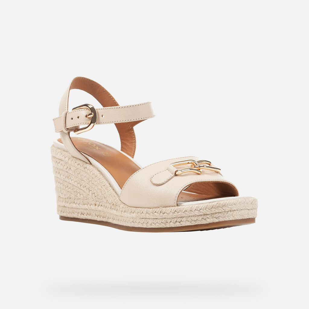 Geox® PANAREA: Women's sand Wedge Sandals | Geox®