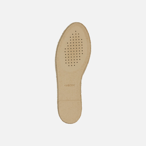 Espadrilles LAMPEDUSA WOMAN Light Taupe - image number 6 | GEOX